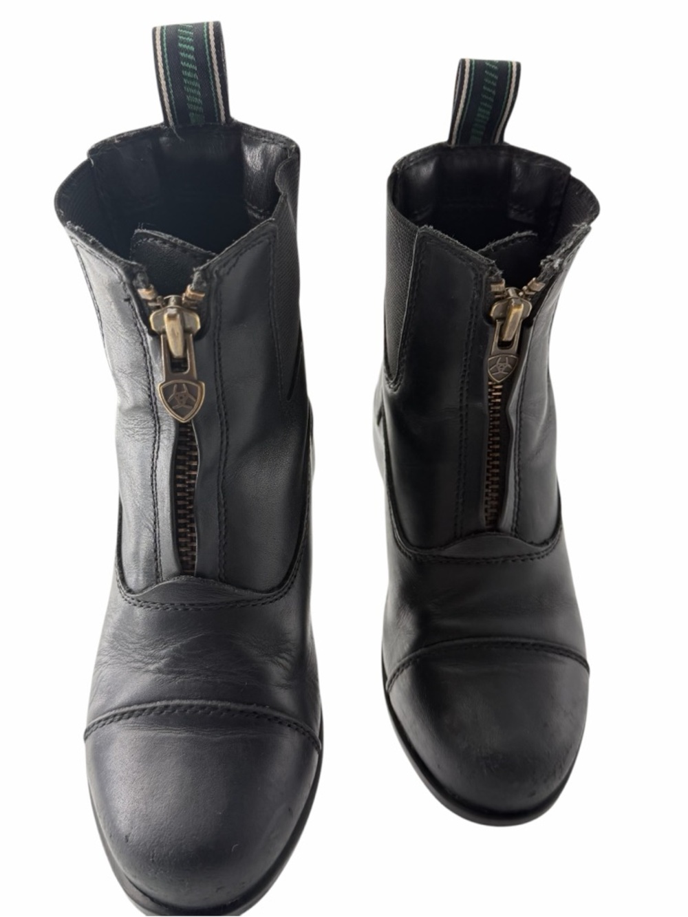 Ariat Devon IV Zip Paddock Leather Western Equestrian Riding BootsGirls size 12